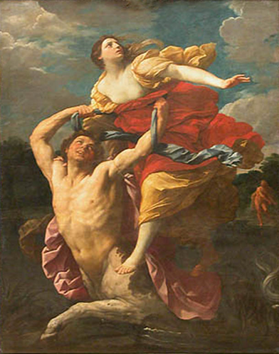 Djanire_enleve Nessos - Reni_guido - Louvre - 1621