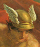 Mars Hermès Lebrun galerie des glaces 1661 Grands Peintres