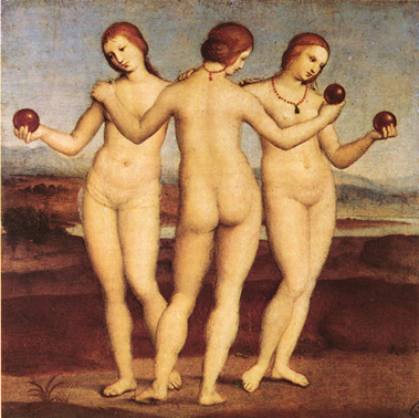 Graces Raphael 1504