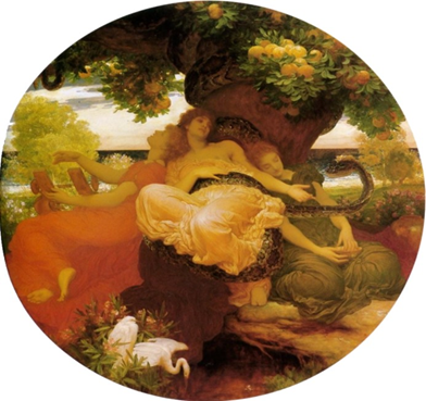Hesperides Garden+Leighton+Inconnu Muse Lieu+1890+Inconnu Complment+