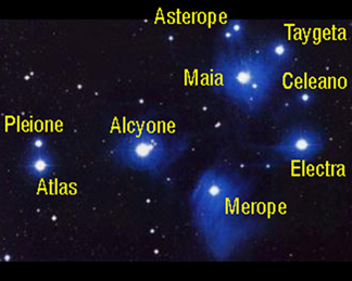 pleiades+constellation+++