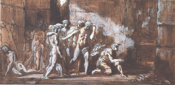 Athniens minotaure-moreau-1854